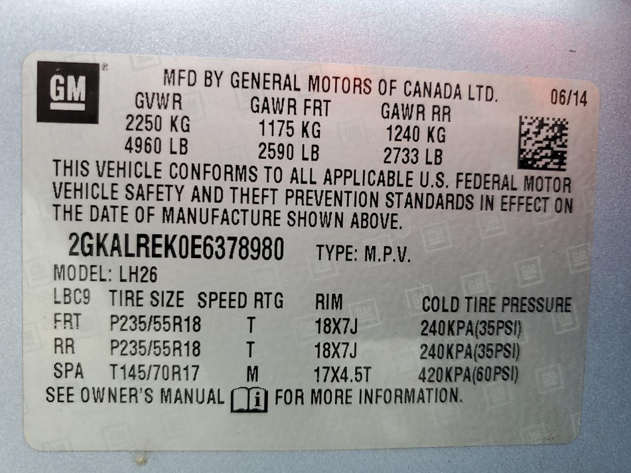 2014 GMC Terrain Sle - zdjęcie 13
