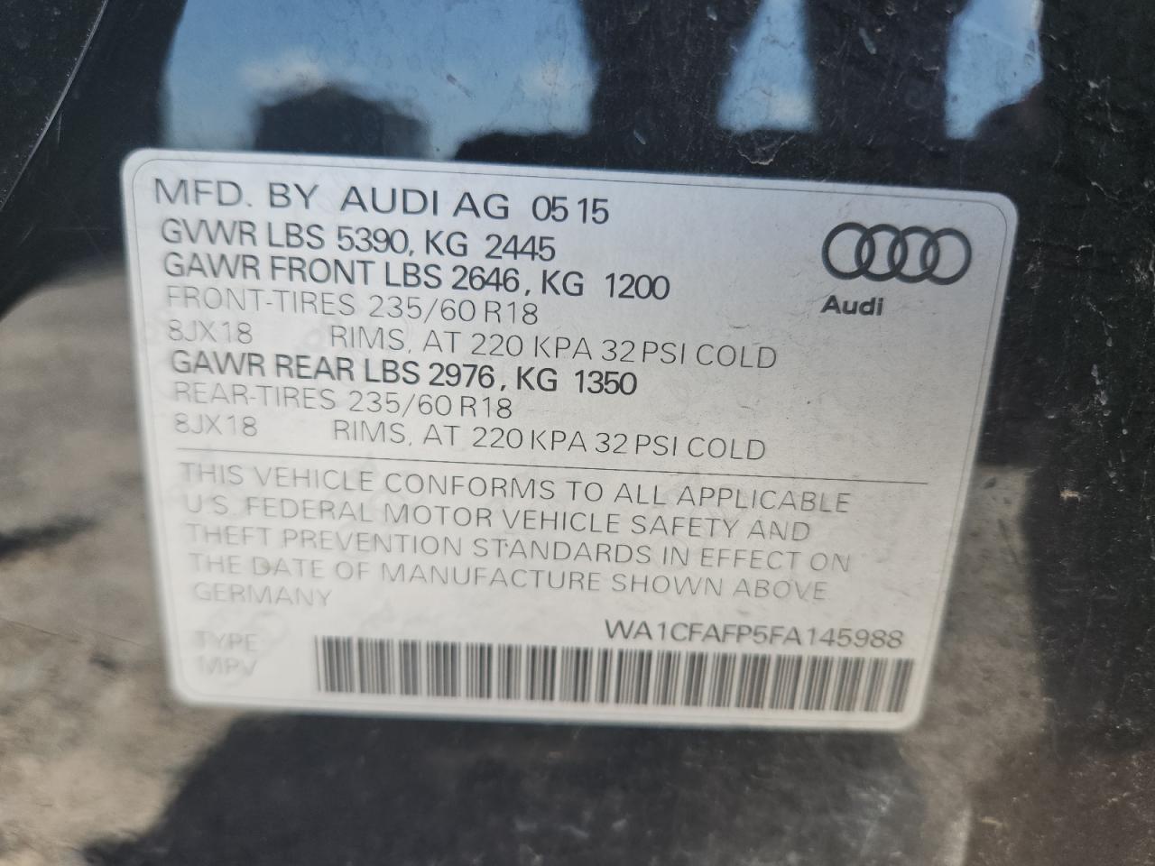 2015 Audi Q5 Premium - zdjęcie 13