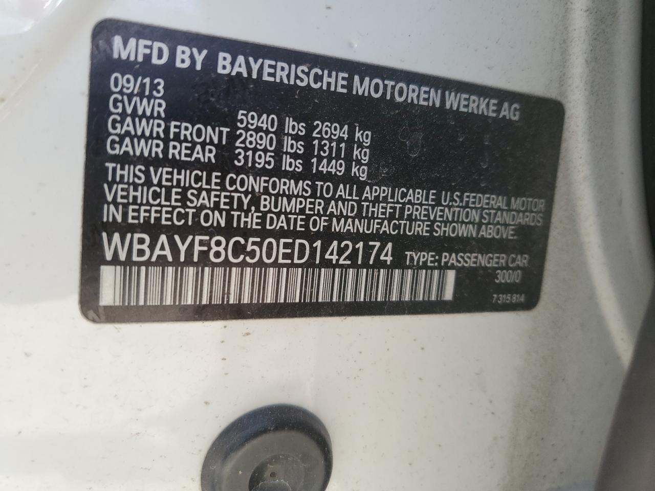 2014 BMW 750 Lxi - zdjęcie 12