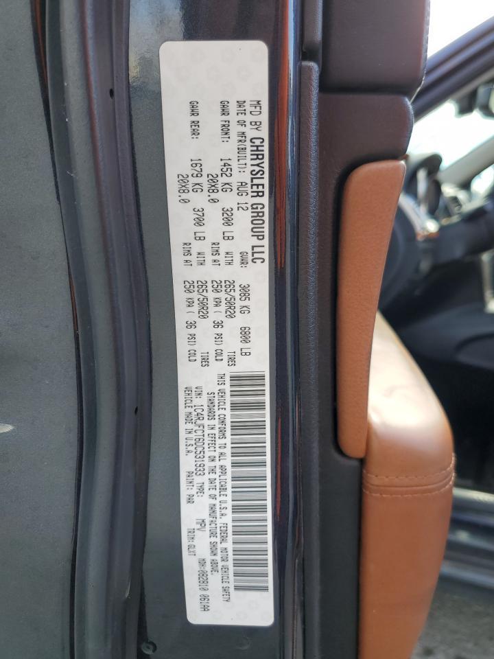 2013 Jeep Grand Cherokee Overland - zdjęcie 12