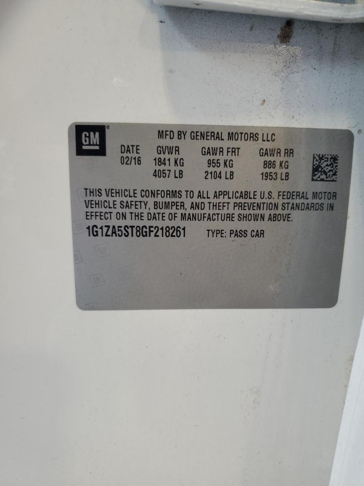 2016 Chevrolet Malibu L - zdjęcie 12