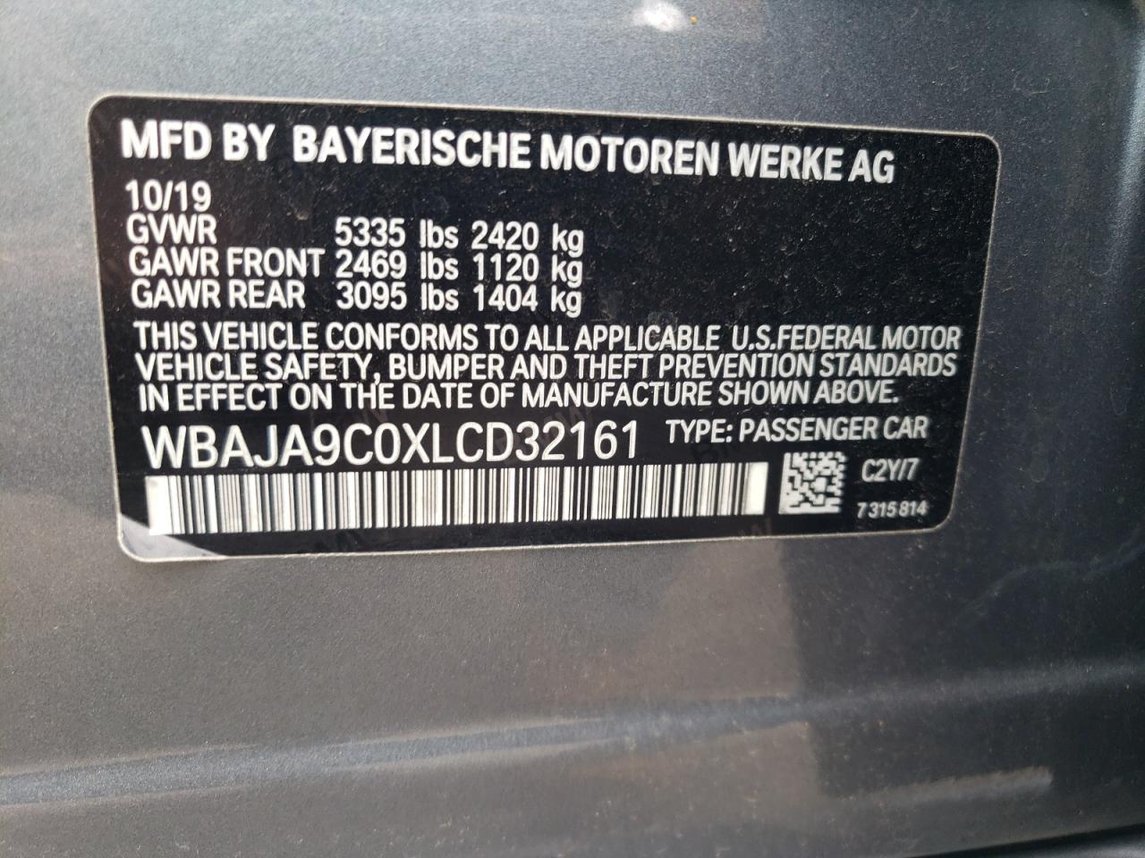 2020 BMW 530E - zdjęcie 12