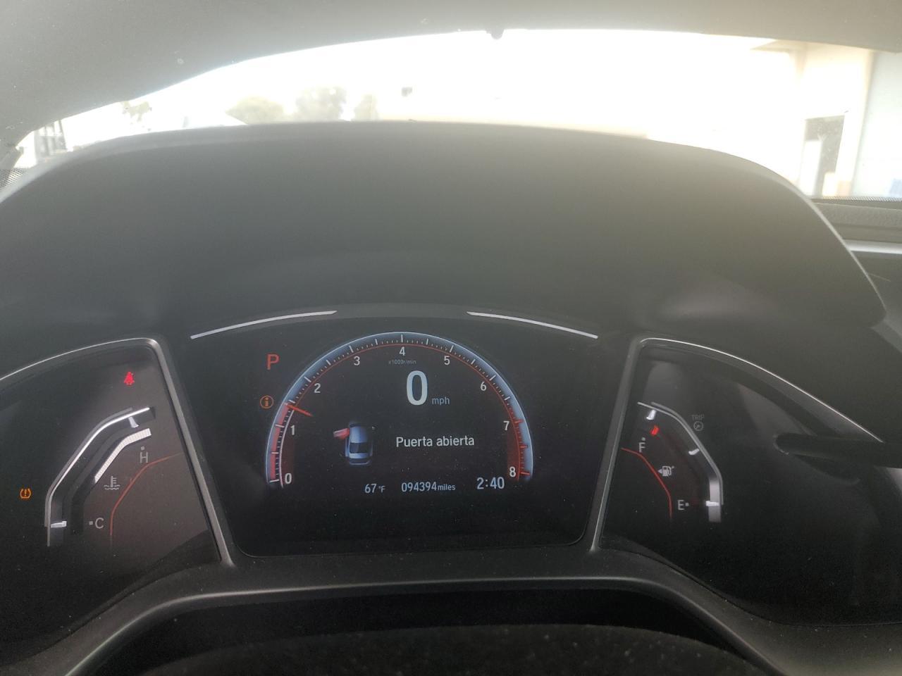 2019 Honda Civic Sport - zdjęcie 9