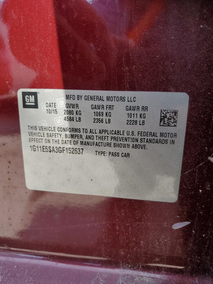 2016 Chevrolet Malibu Limited Ltz - zdjęcie 12