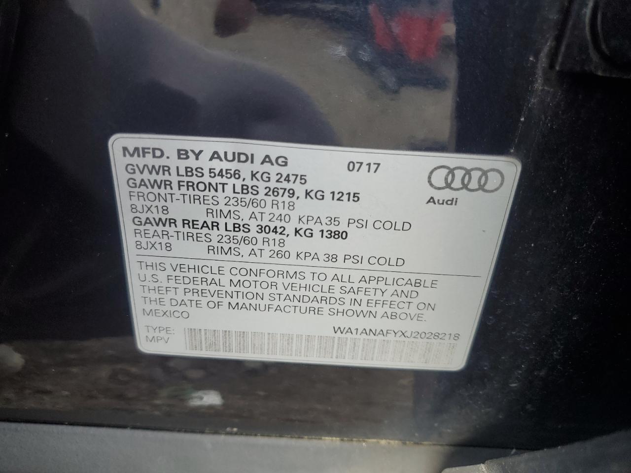 2018 Audi Q5 Premium - zdjęcie 14