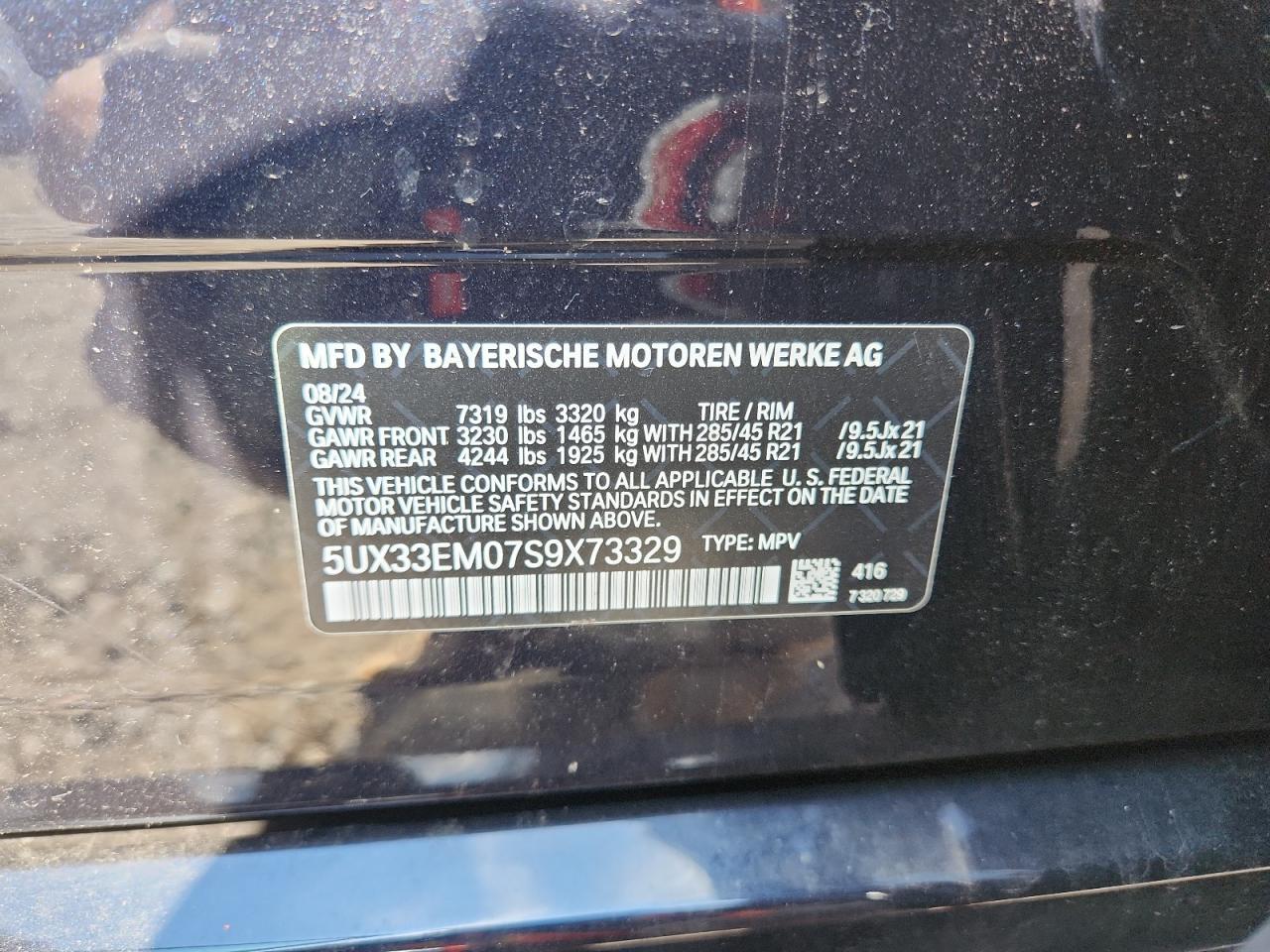 2025 BMW X7 M60I - zdjęcie 13