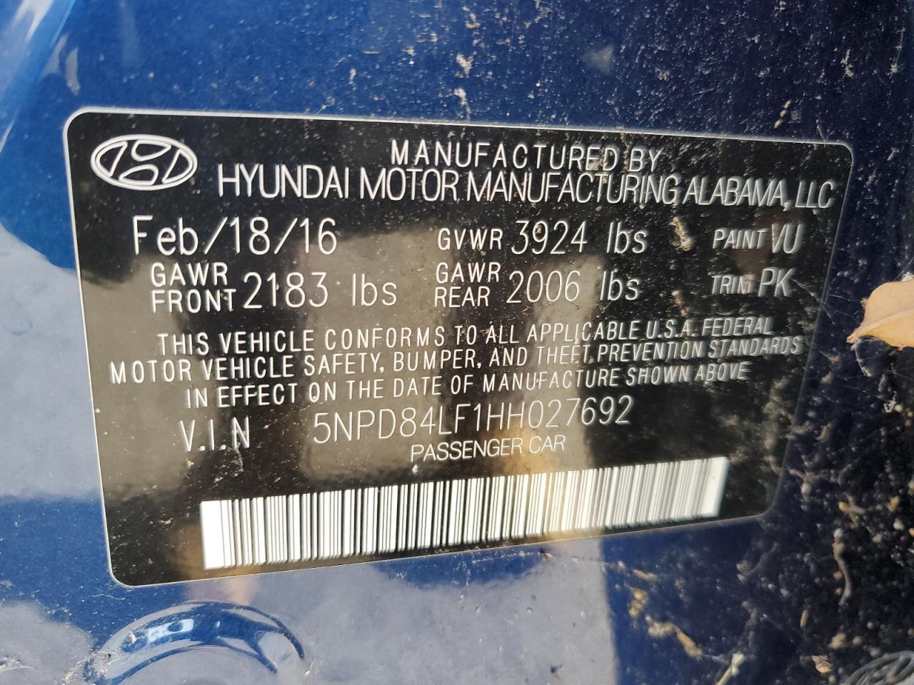 2017 Hyundai Elantra Se - zdjęcie 12