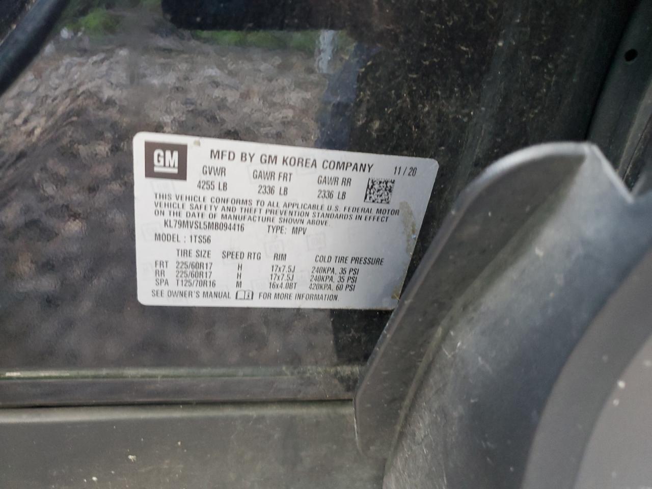 2021 Chevrolet Trailblazer Activ - zdjęcie 13