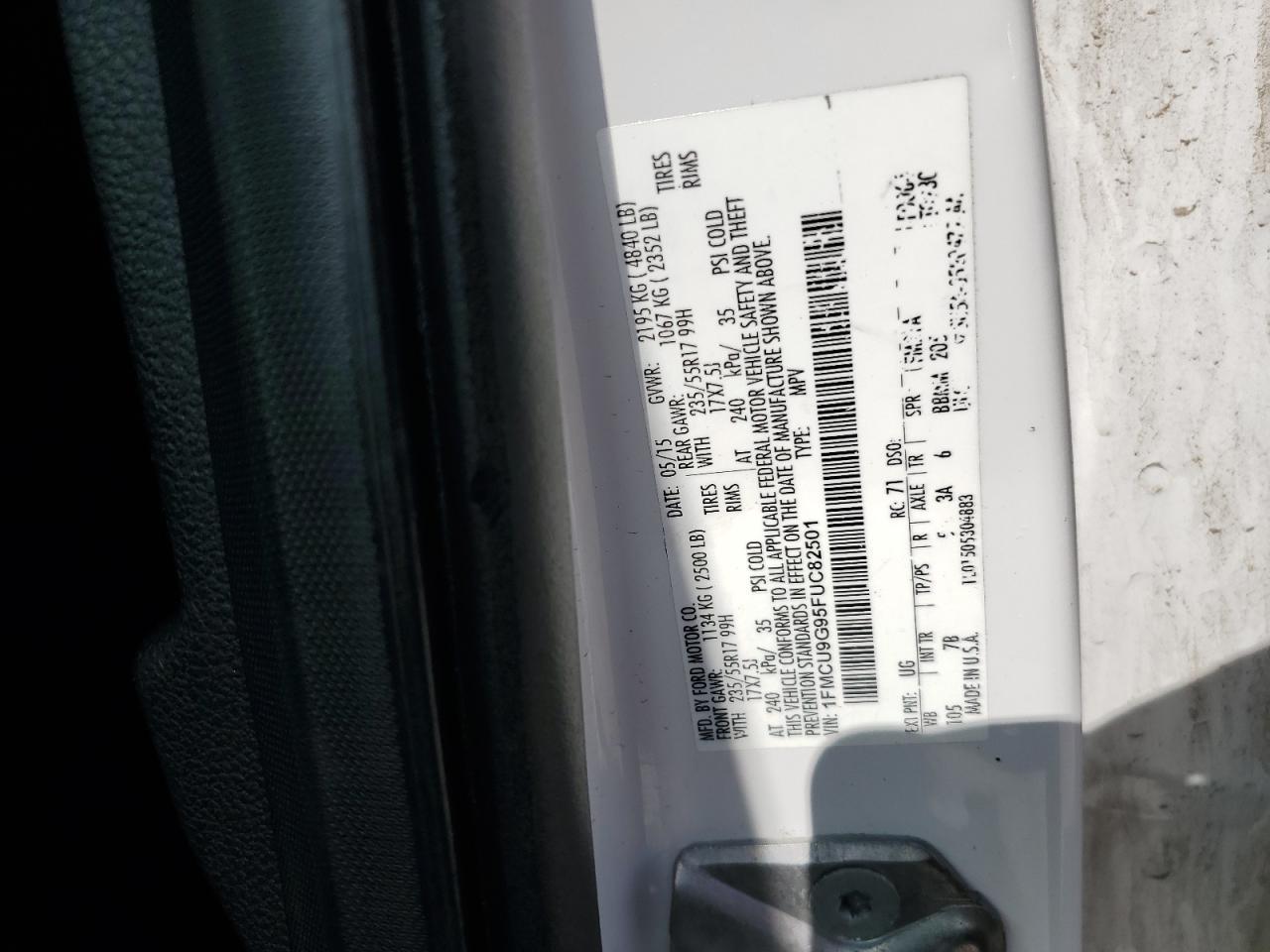 2015 Ford Escape Se - zdjęcie 13