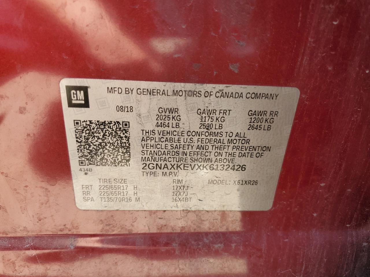 2019 Chevrolet Equinox Lt - zdjęcie 13