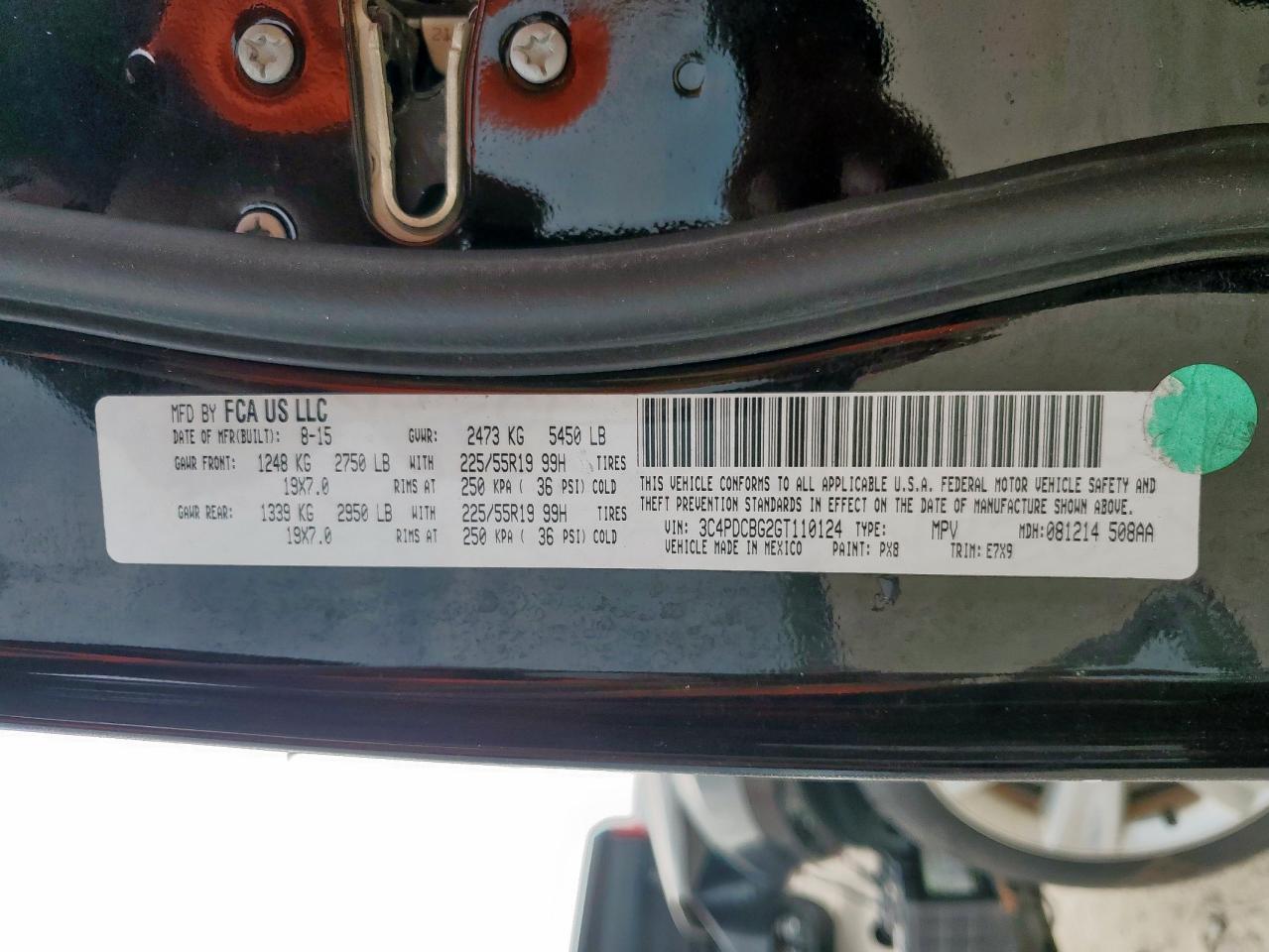 2016 Dodge Journey Sxt - zdjęcie 13