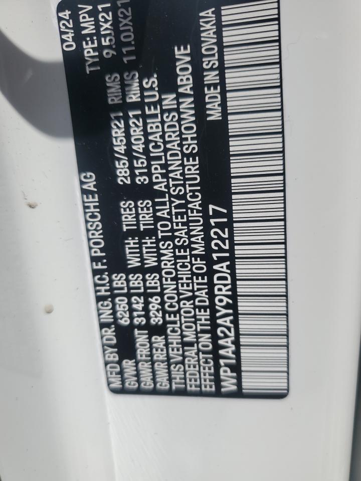 2024 Porsche Cayenne - zdjęcie 13