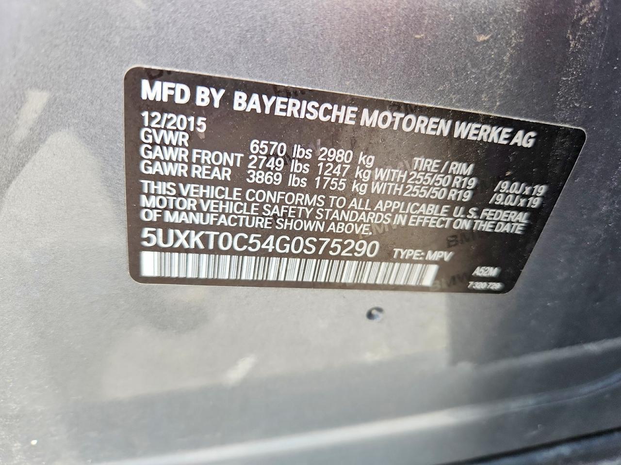 2016 BMW X5 Xdr40E - zdjęcie 13