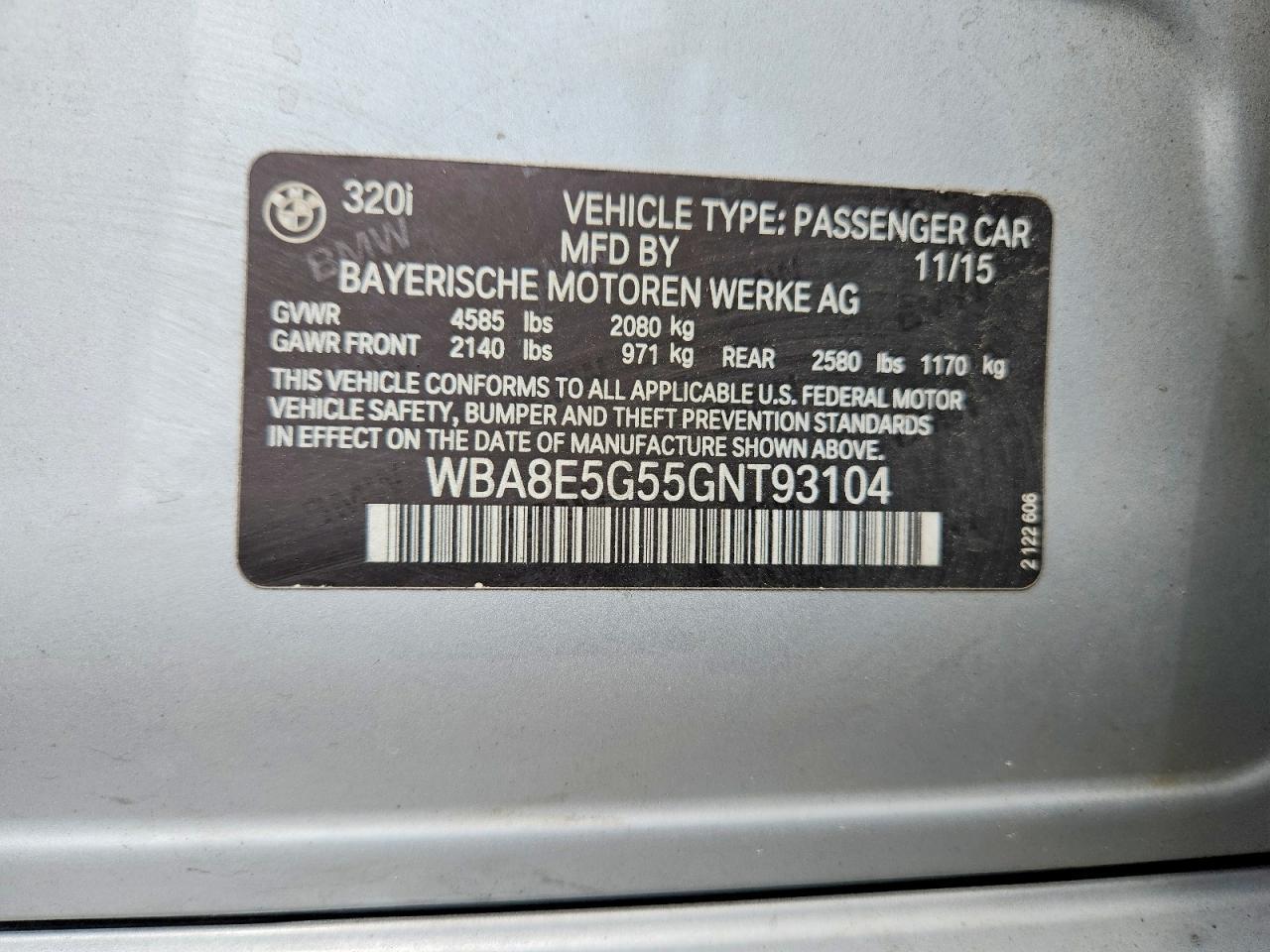 2016 BMW 320 Xi - zdjęcie 12