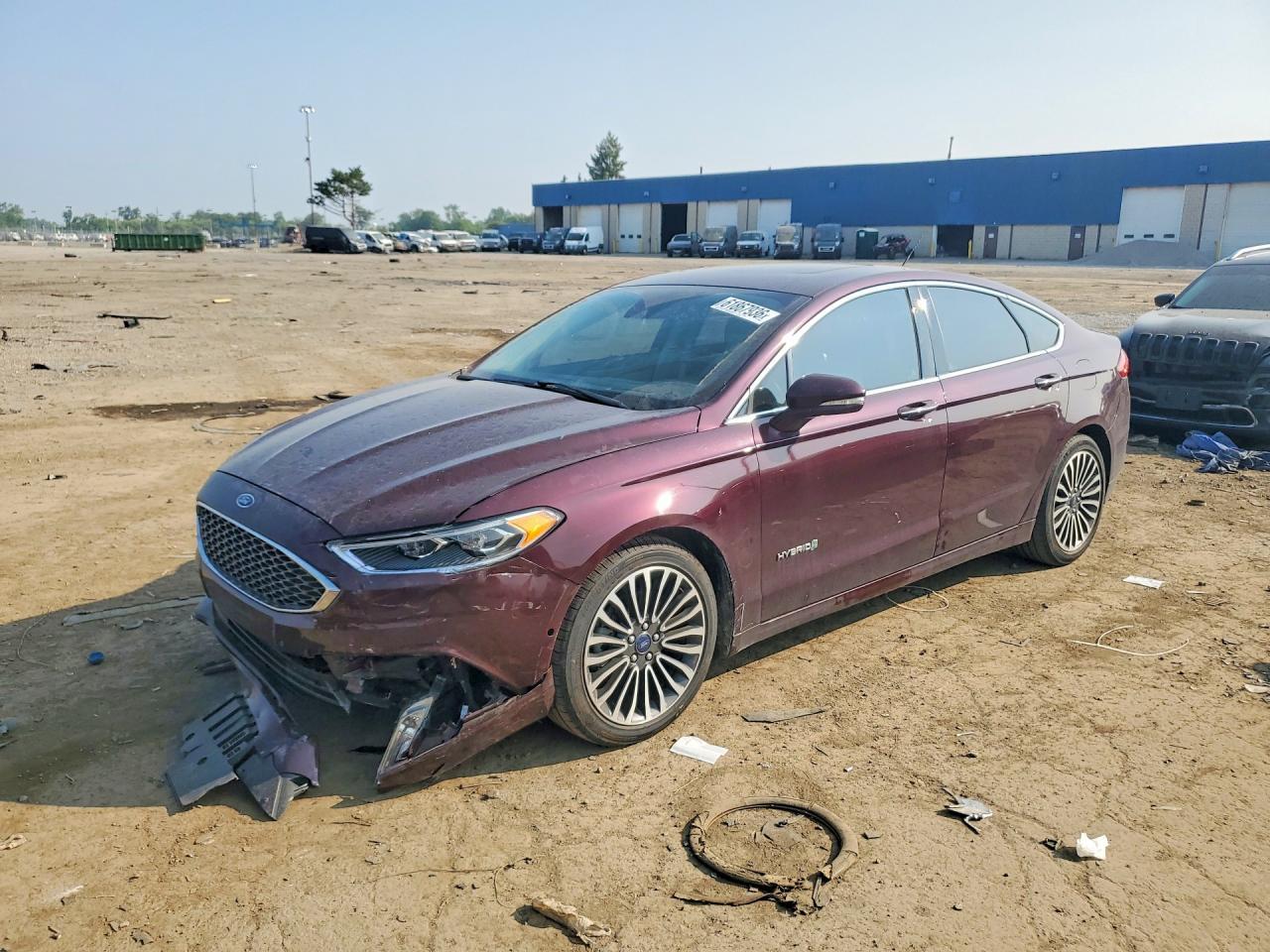2017 Ford Fusion Titanium Hev - zdjęcie główne