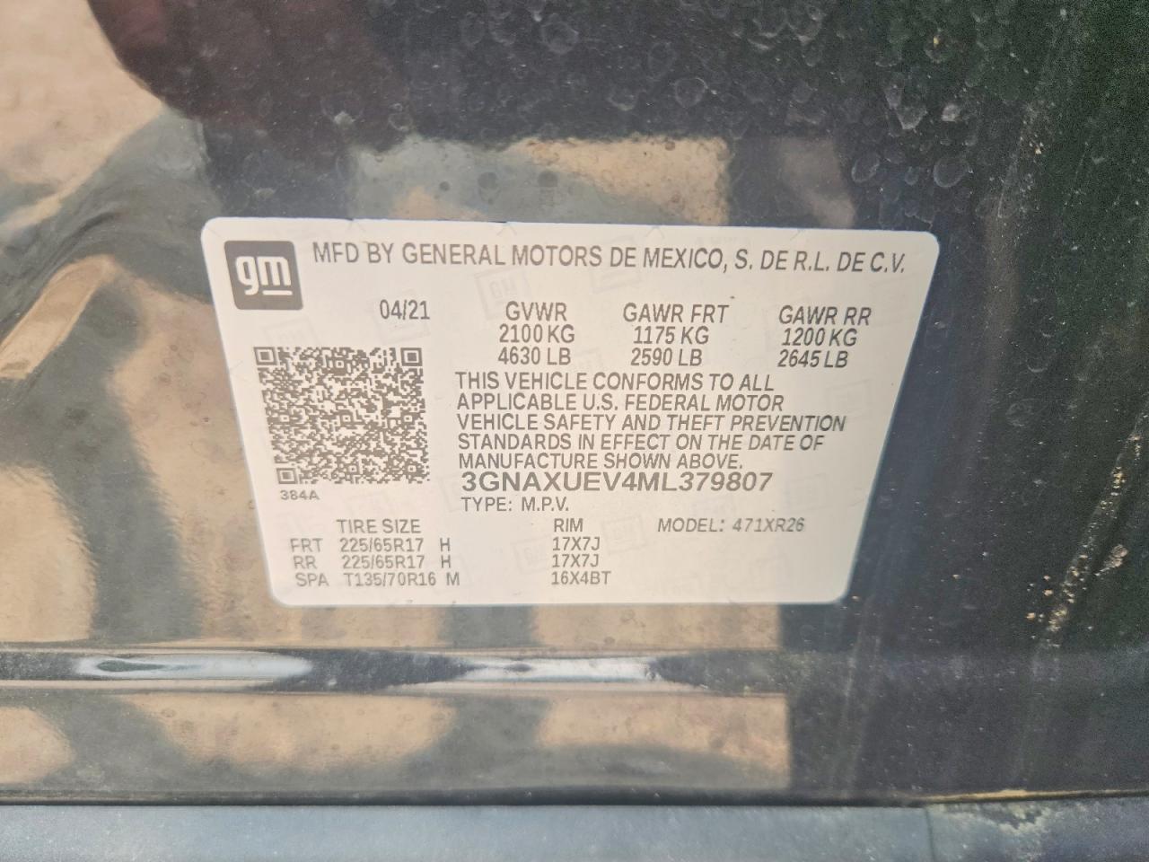 2021 Chevrolet Equinox Lt - zdjęcie 13
