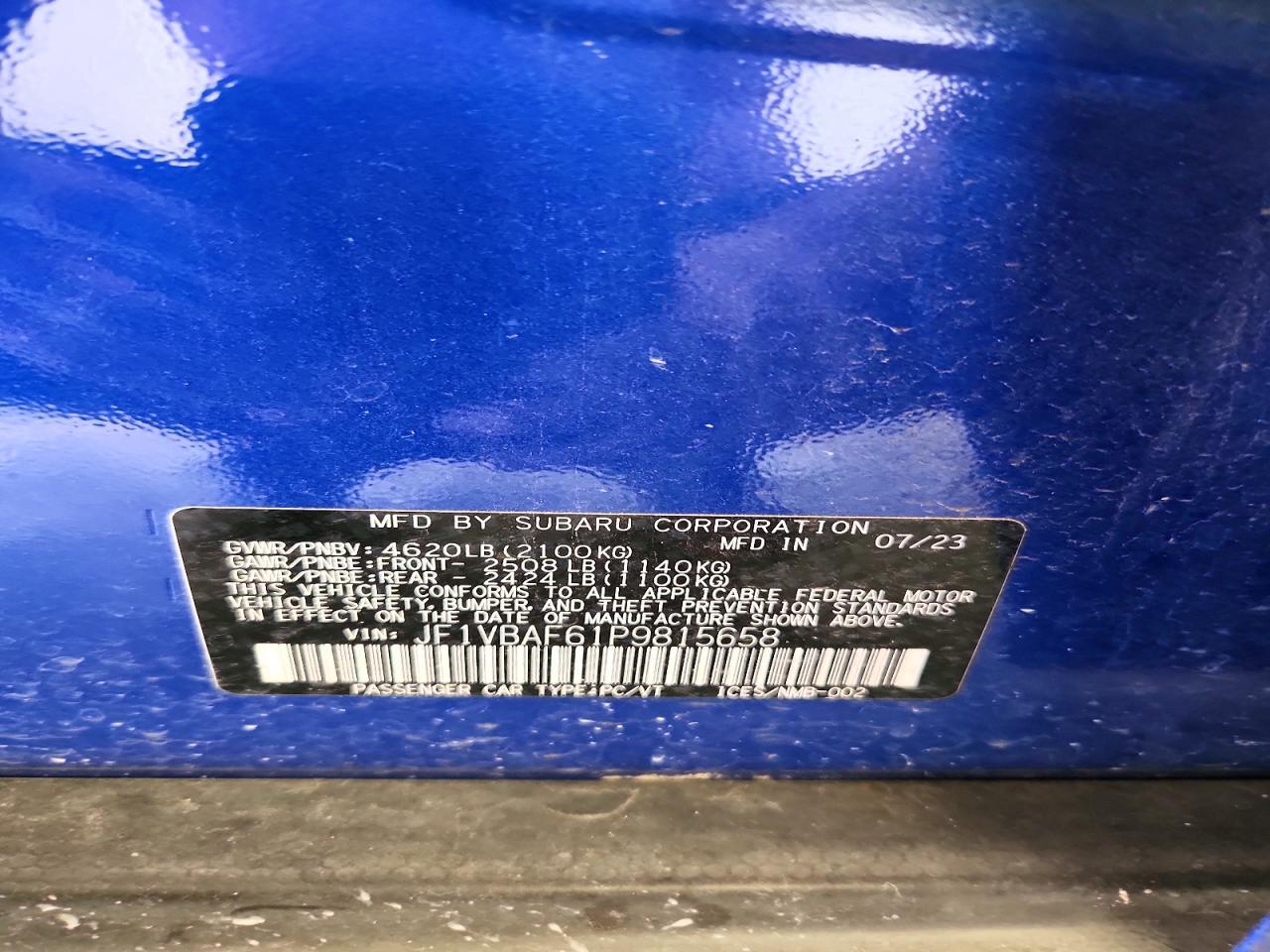 2023 Subaru Wrx Premium - zdjęcie 12