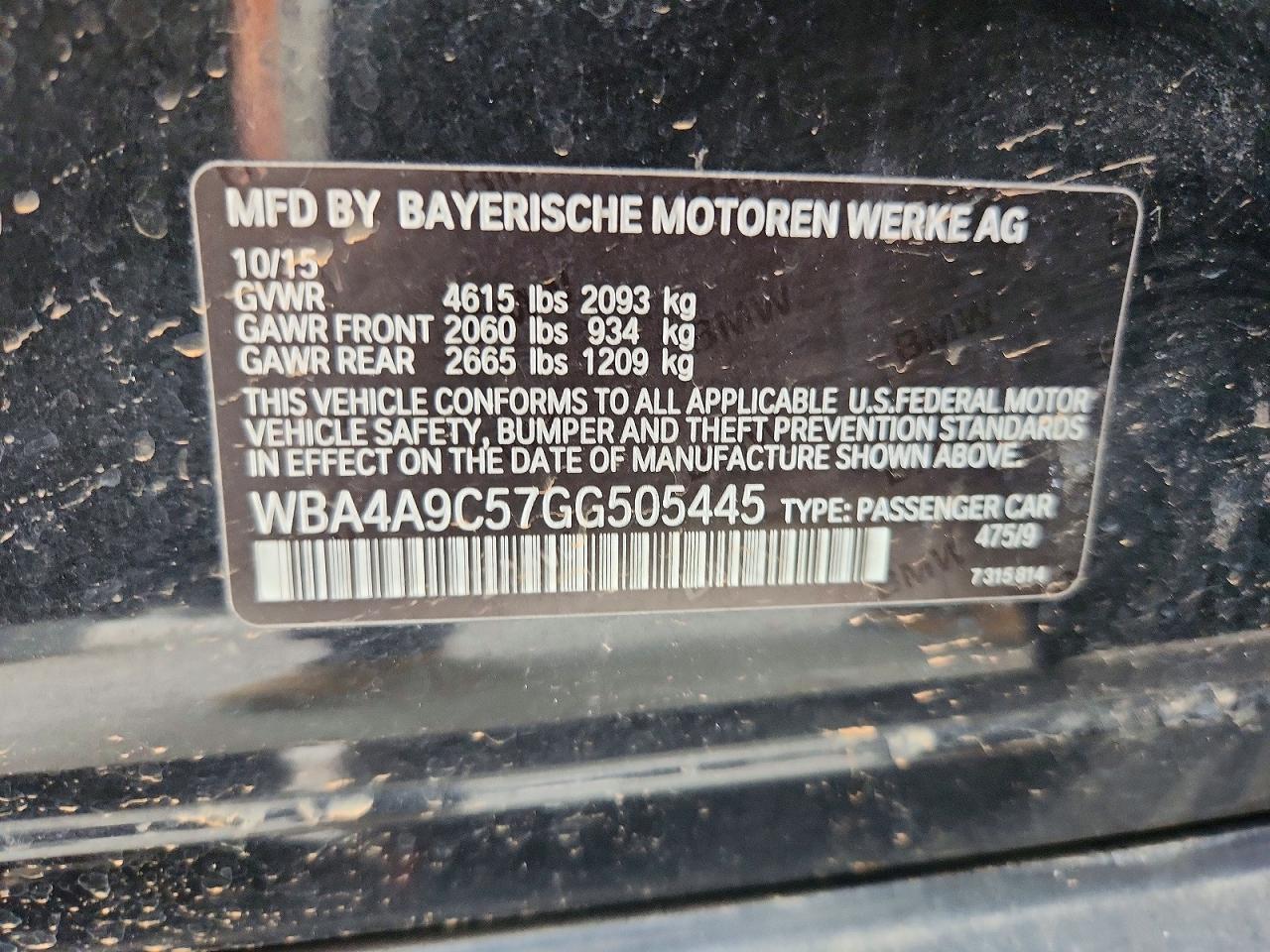 2016 BMW 428 I Gran Coupe Sulev - zdjęcie 12