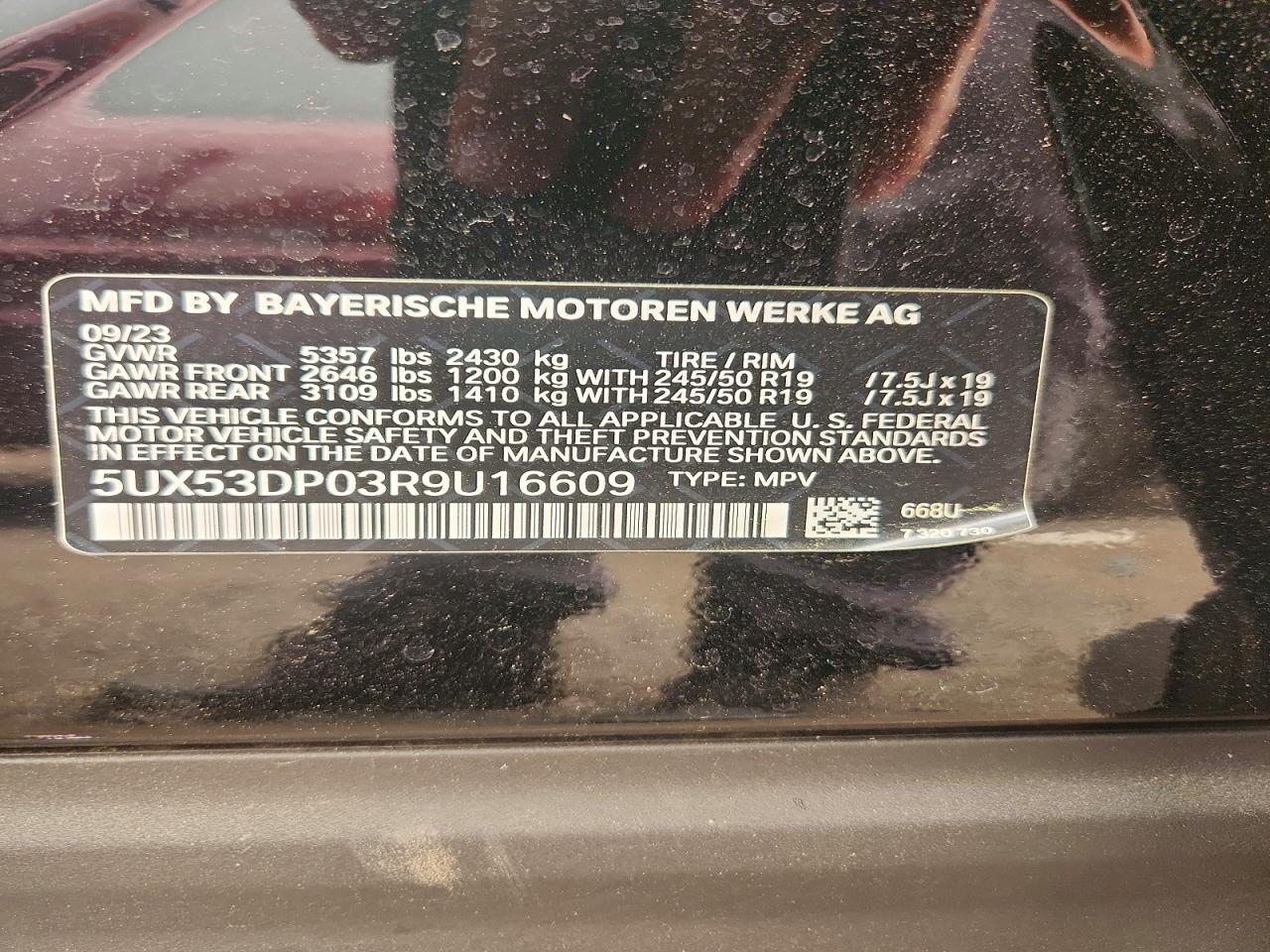 2024 BMW X3 xDrive30I - zdjęcie 13