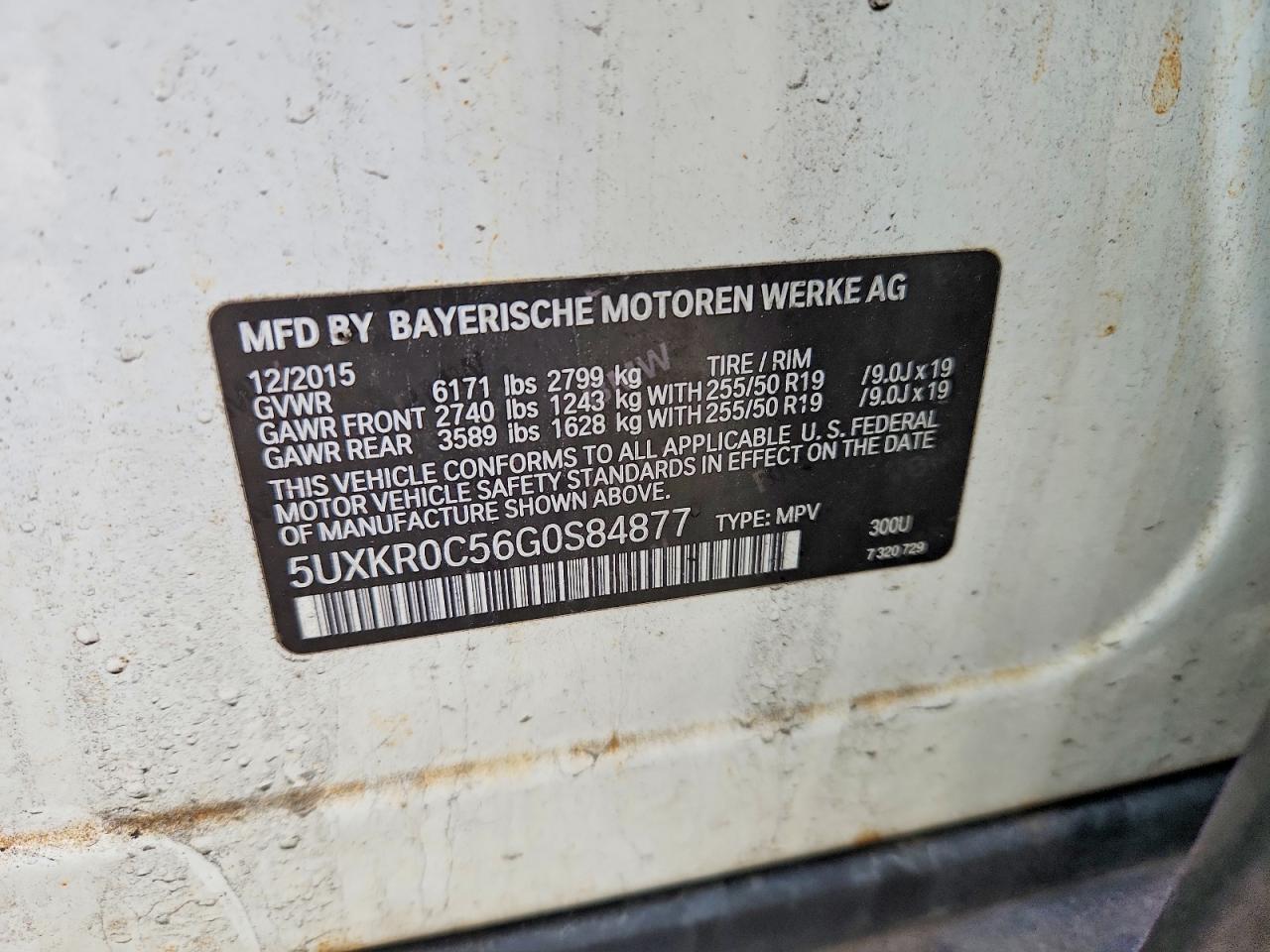2016 BMW X5 xDrive35I - zdjęcie 13