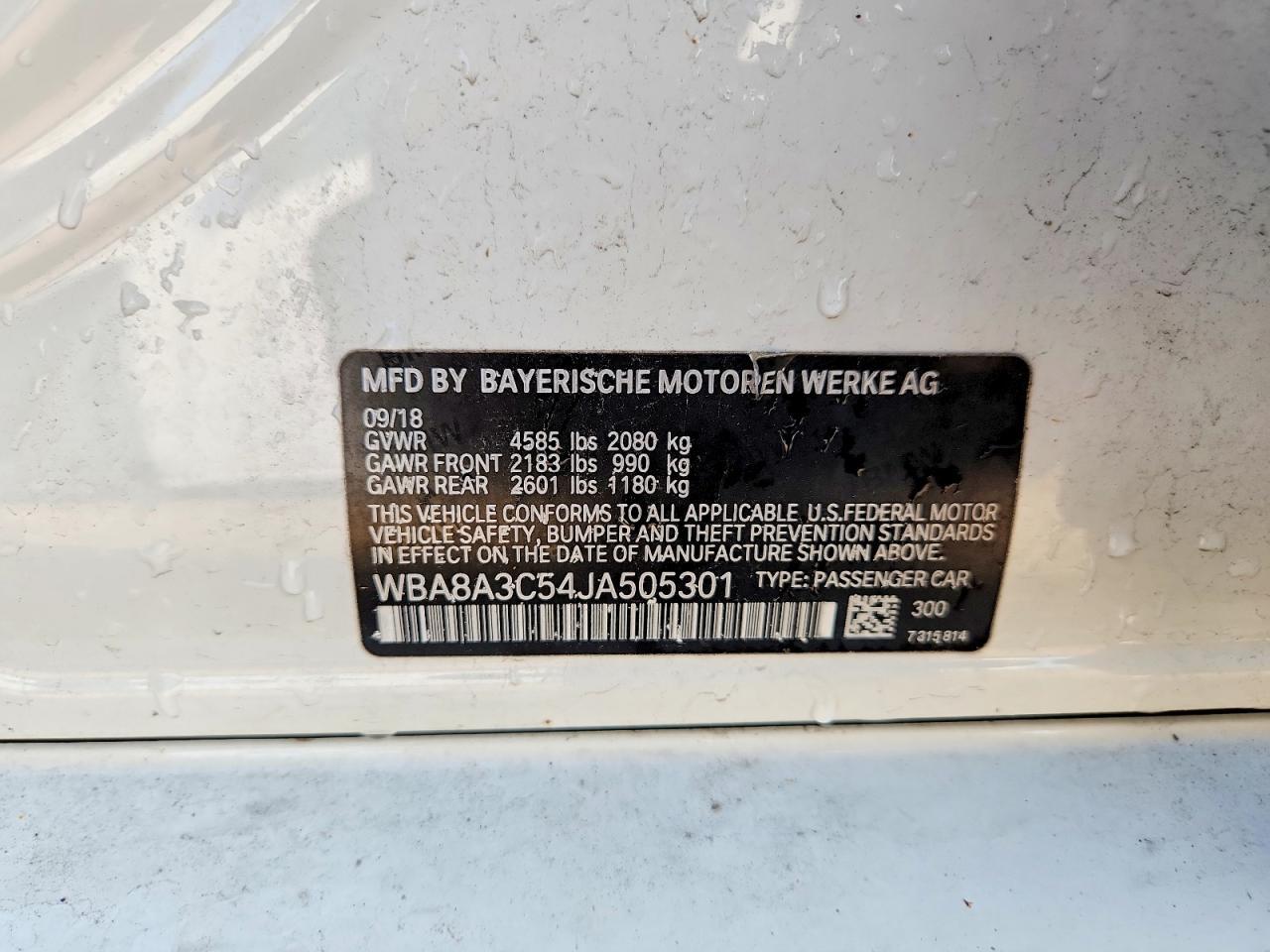 2018 BMW 320 Xi - zdjęcie 12