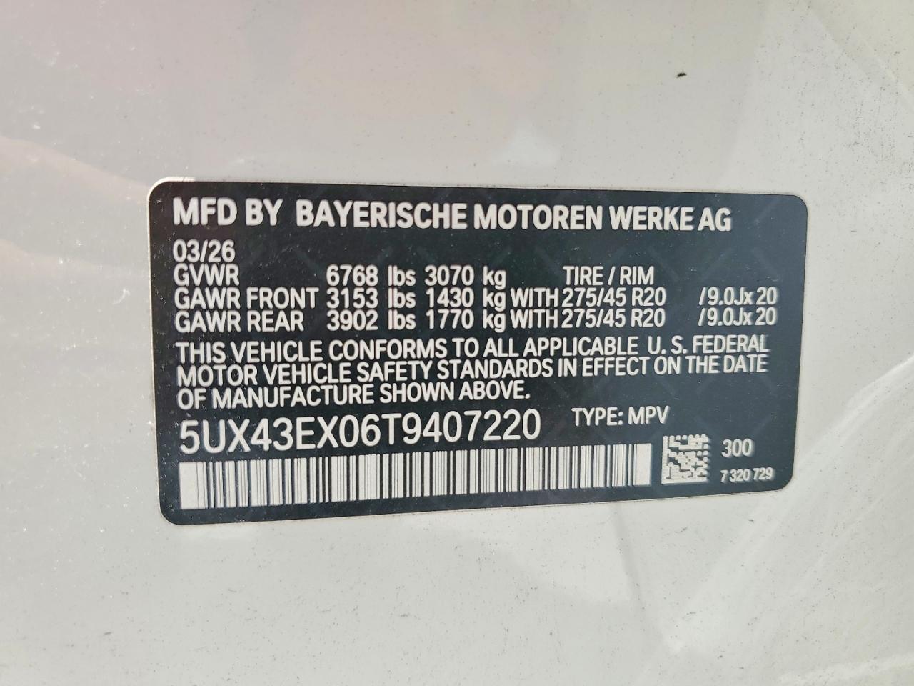 2026 BMW X6 M60I - zdjęcie 13