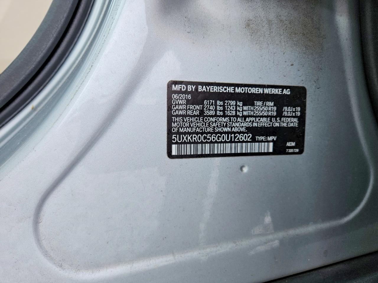 2016 BMW X5 xDrive35I - zdjęcie 13