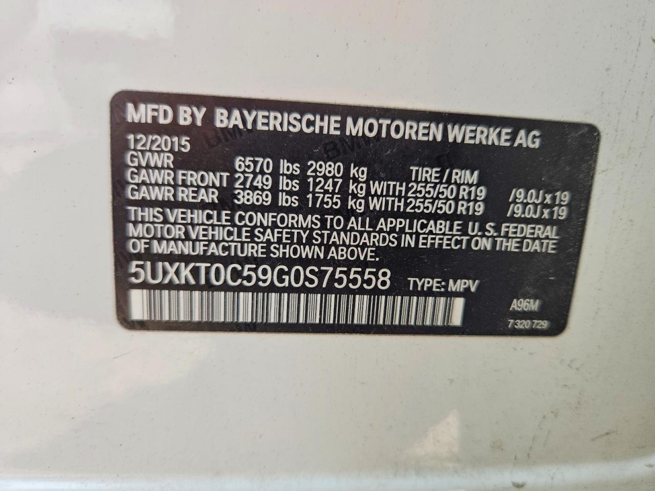 2016 BMW X5 Xdr40E - zdjęcie 13