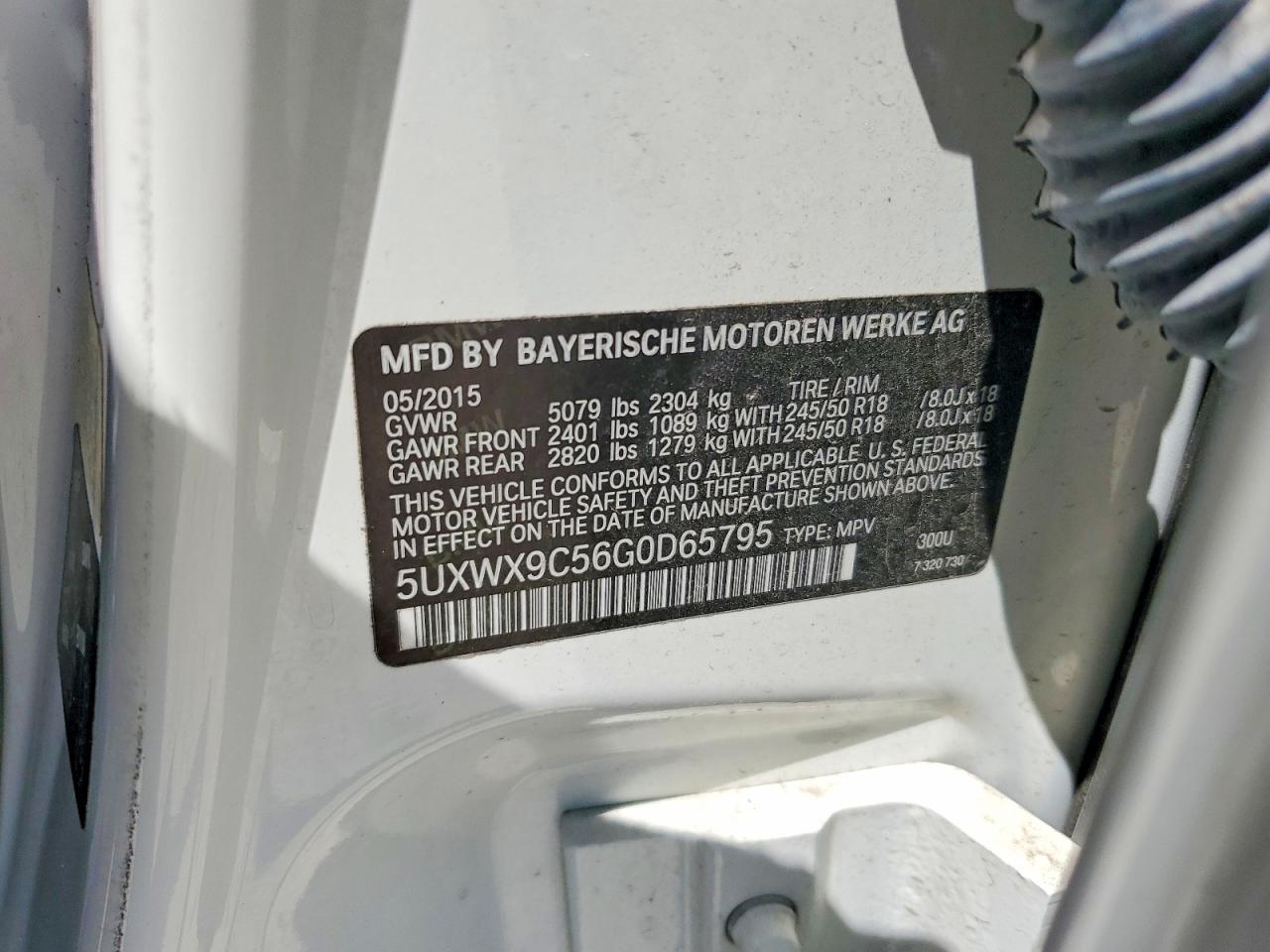 2016 BMW X3 xDrive28I - zdjęcie 13