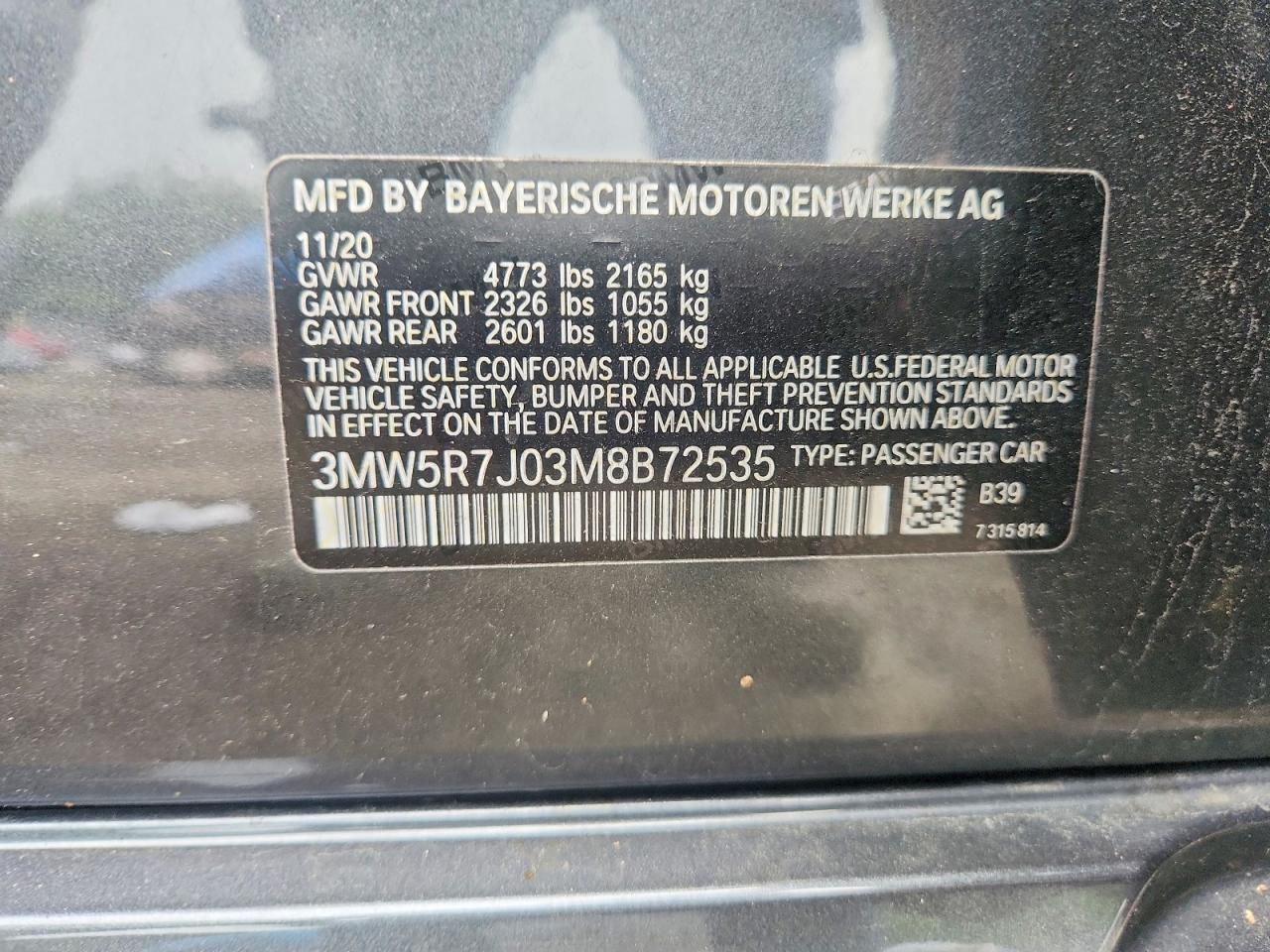 2021 BMW Seria 3 330i - zdjęcie 12