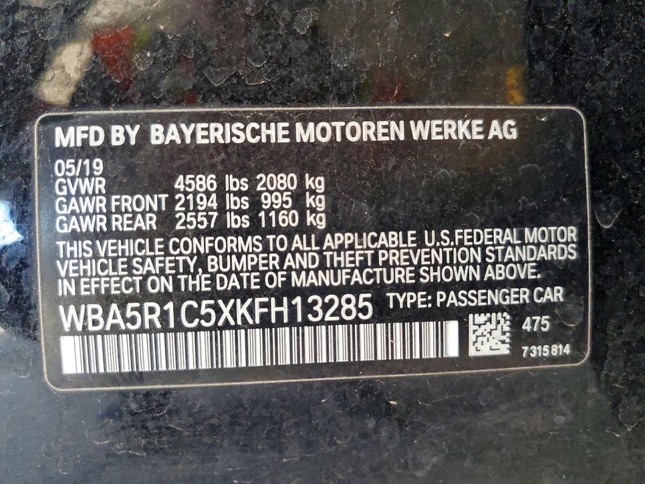2019 BMW 330I - zdjęcie 13