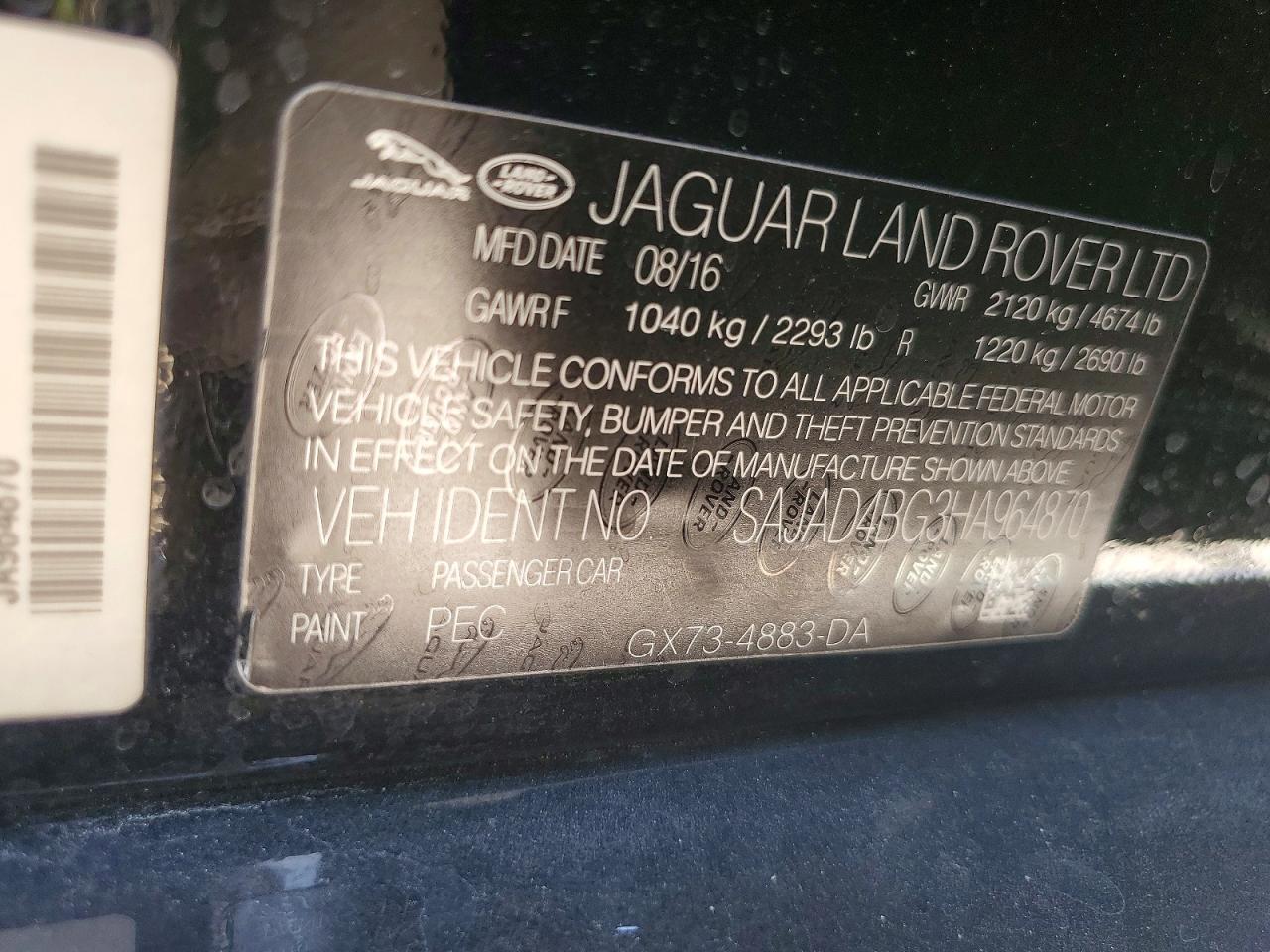 2017 Jaguar Xe Premium - zdjęcie 12