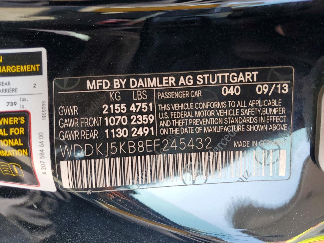 2014 Mercedes-Benz E 350 - zdjęcie 12