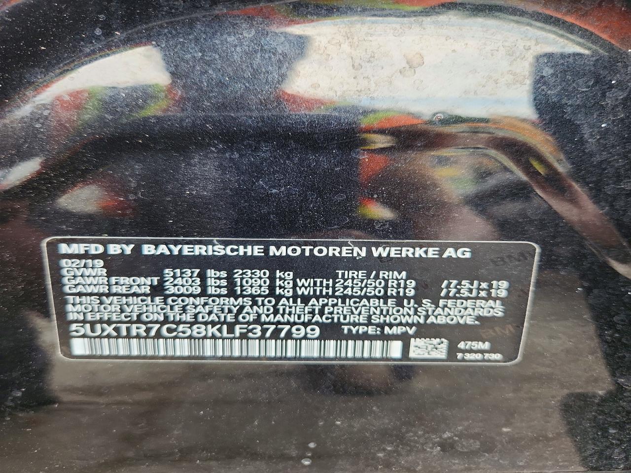 2019 BMW X3 Sdrive30I - zdjęcie 13