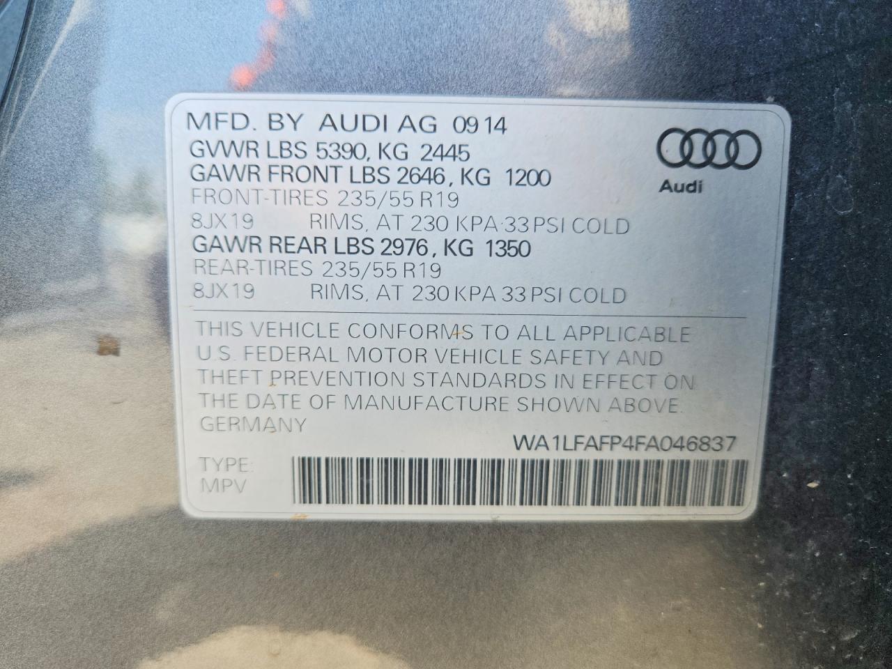 2015 Audi Q5 Premium Plus - zdjęcie 12