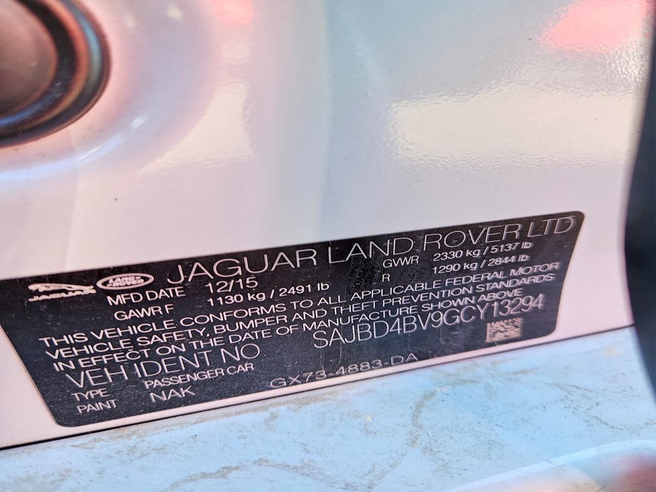 2016 Jaguar Xf Premium Luxury - zdjęcie 12