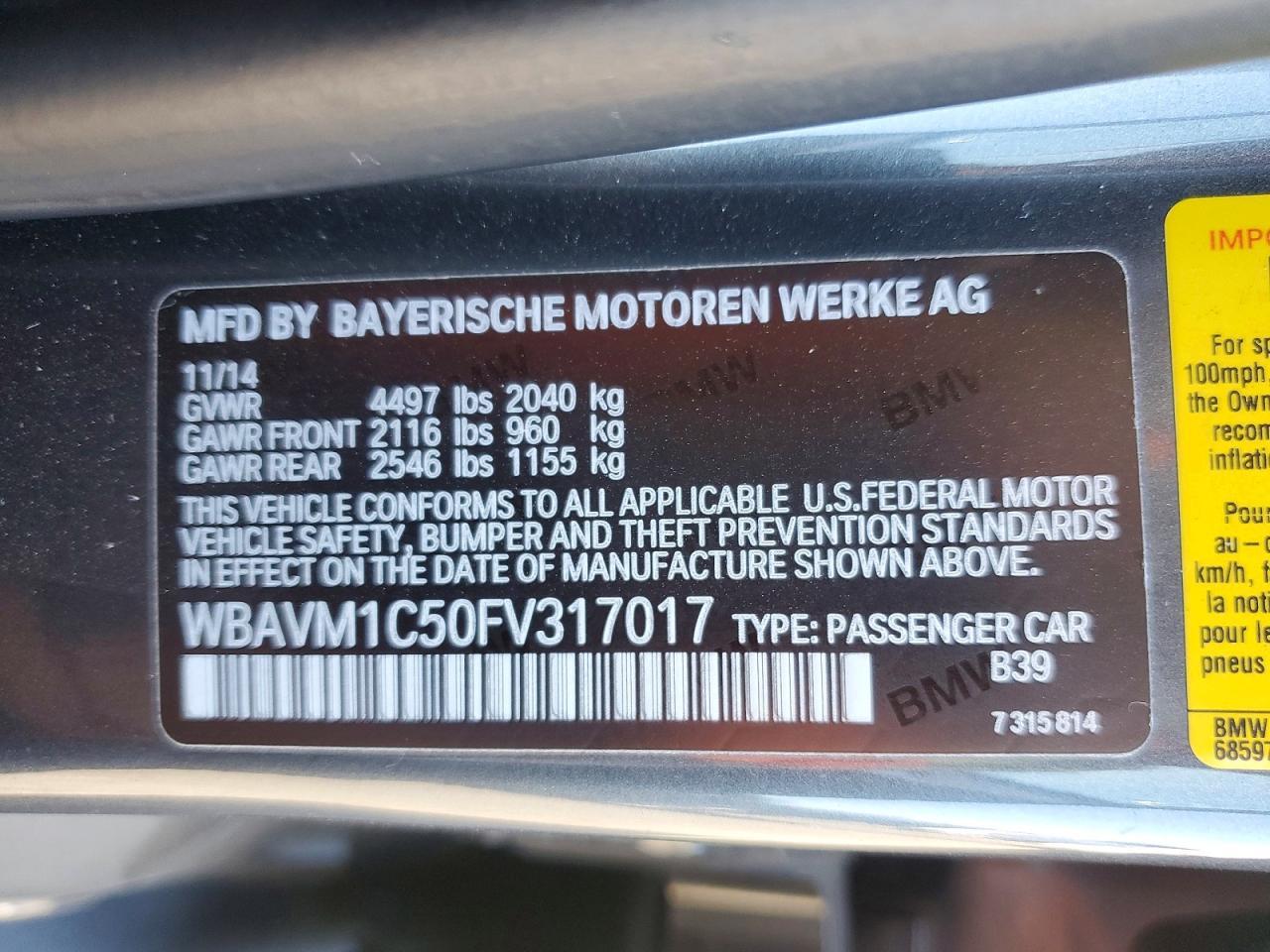 2015 BMW X1 Sdrive28I - zdjęcie 12