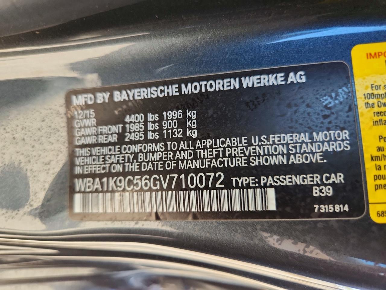 2016 BMW 228 I Sulev - zdjęcie 12