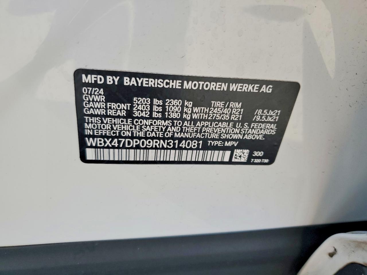 2024 BMW X3 Sdrive30I - zdjęcie 13