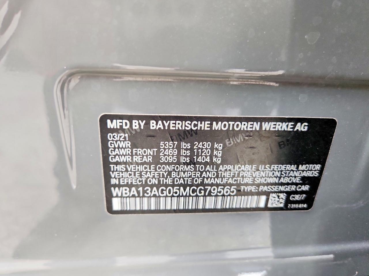 2021 BMW 530E - zdjęcie 13