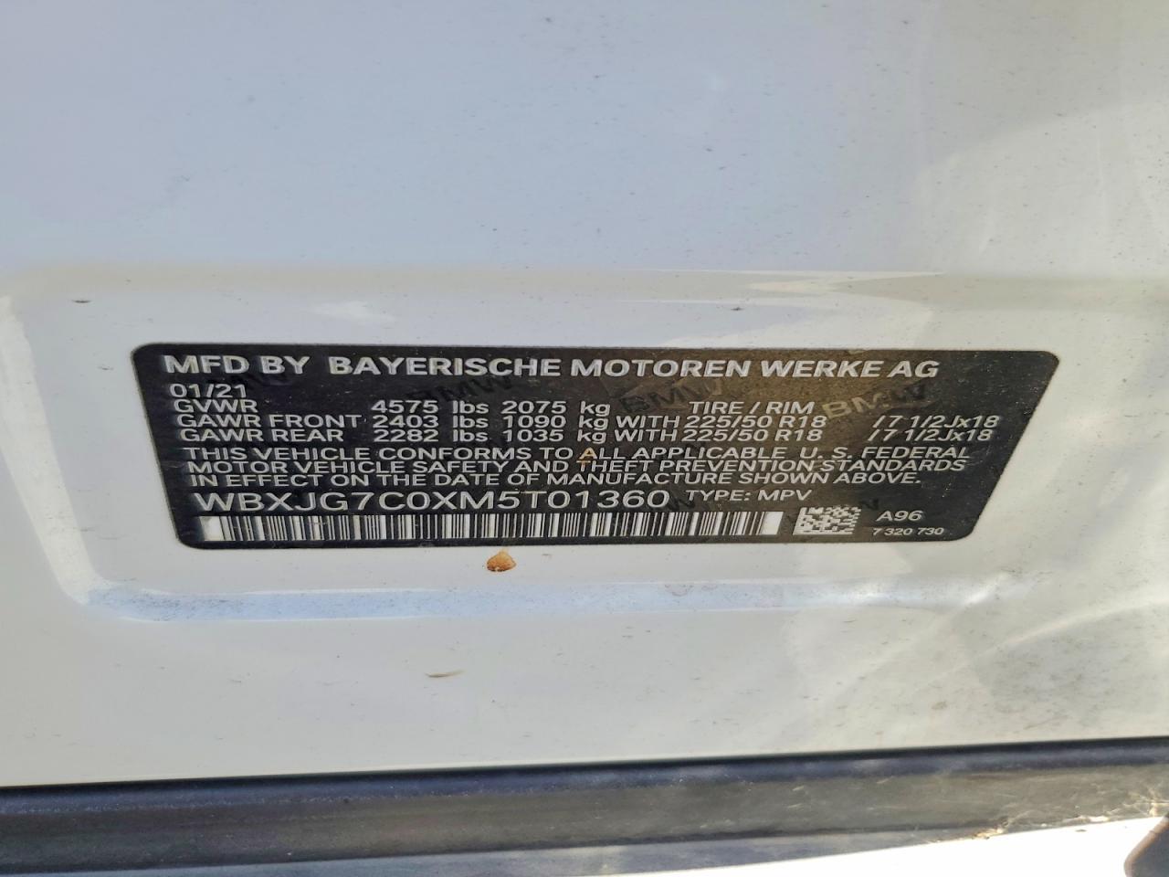 2021 BMW X1 Sdrive28I - zdjęcie 13