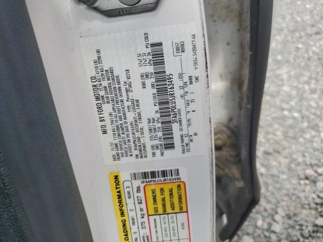 2018 Ford Fusion Se Hybrid - zdjęcie 12