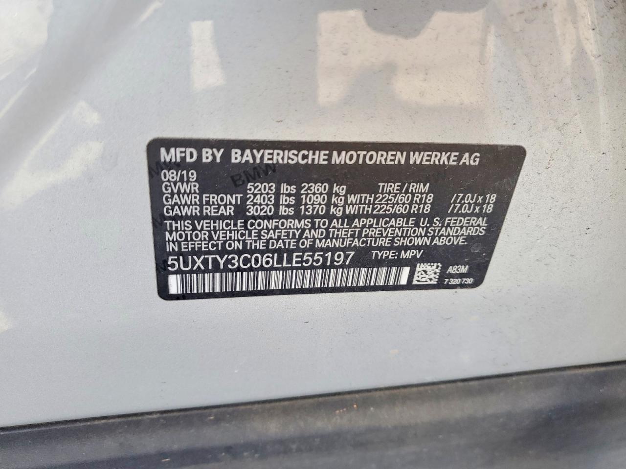 2020 BMW X3 Sdrive30I - zdjęcie 13