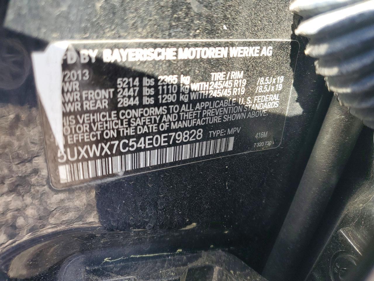 2014 BMW X3 xDrive35I - zdjęcie 14