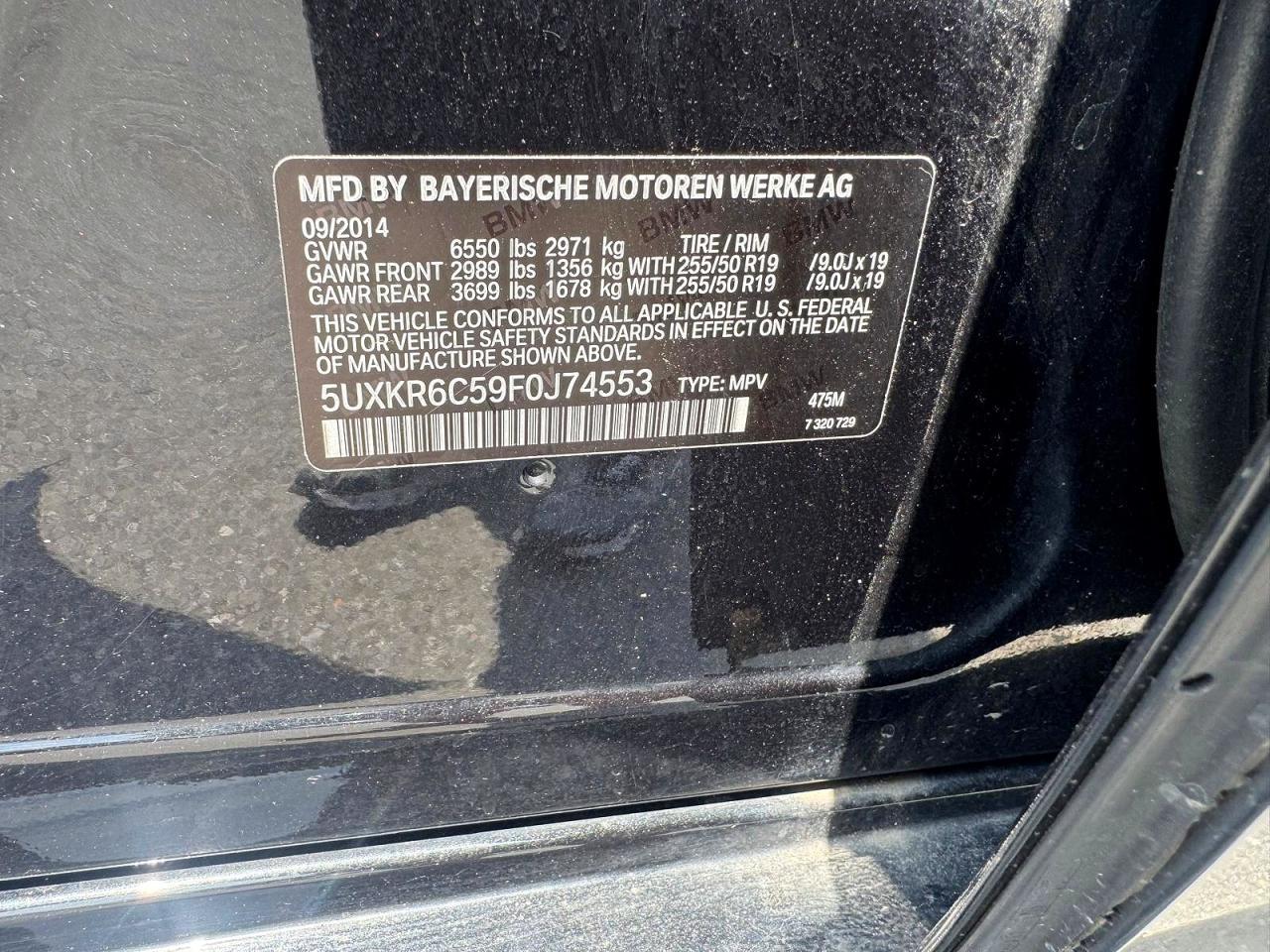 2015 BMW X5 xDrive50I - zdjęcie 13