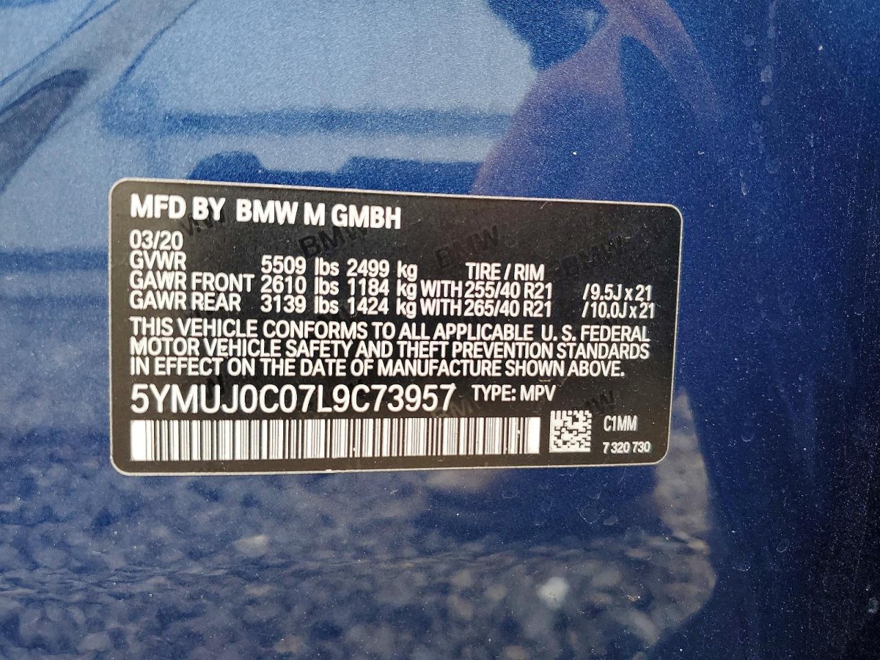 2020 BMW X4 M Competition - zdjęcie 13