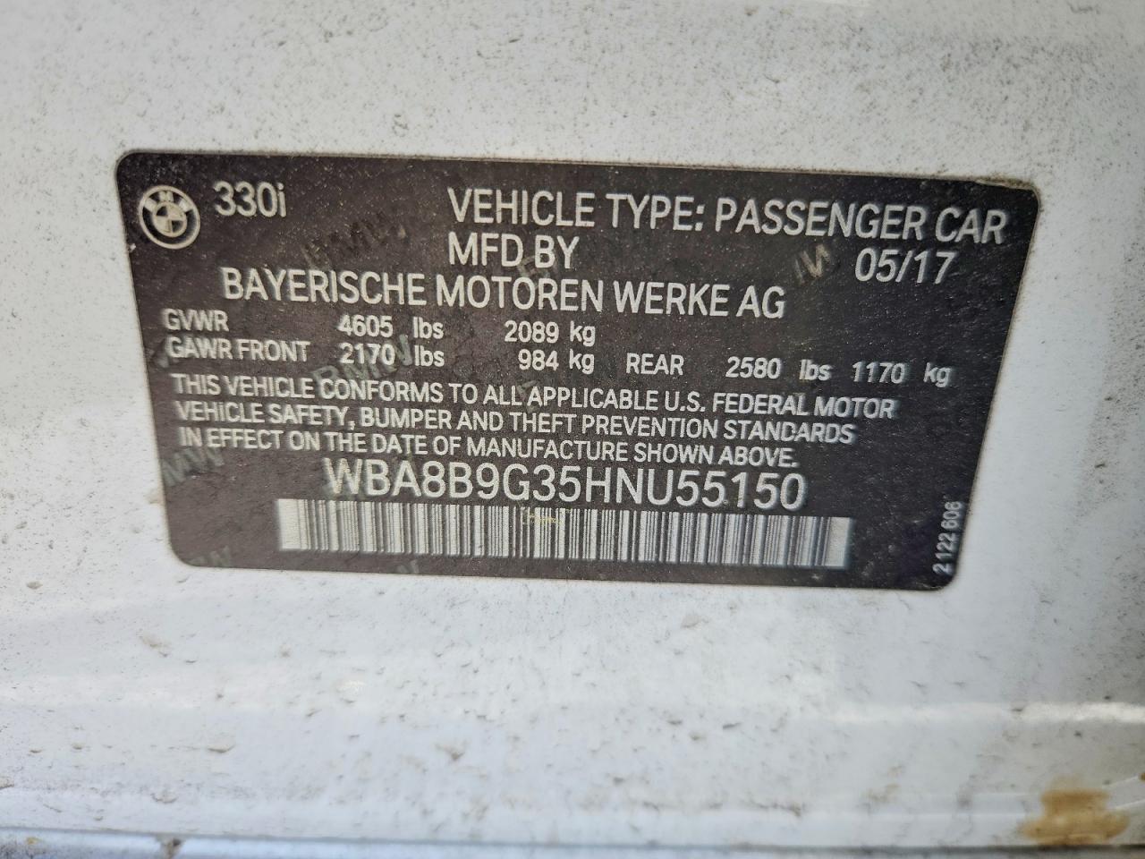 2017 BMW 330 I - zdjęcie 12
