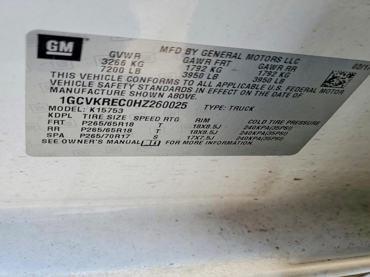 2017 Chevrolet Silverado K1500 Lt - zdjęcie 12