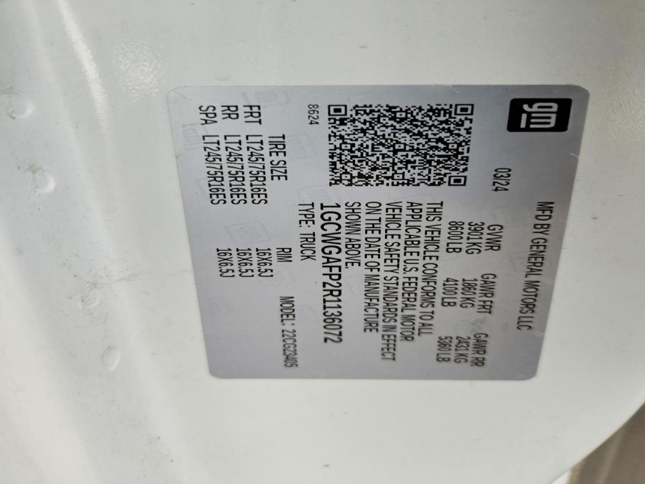 2024 Chevrolet Express G2500 - zdjęcie 13