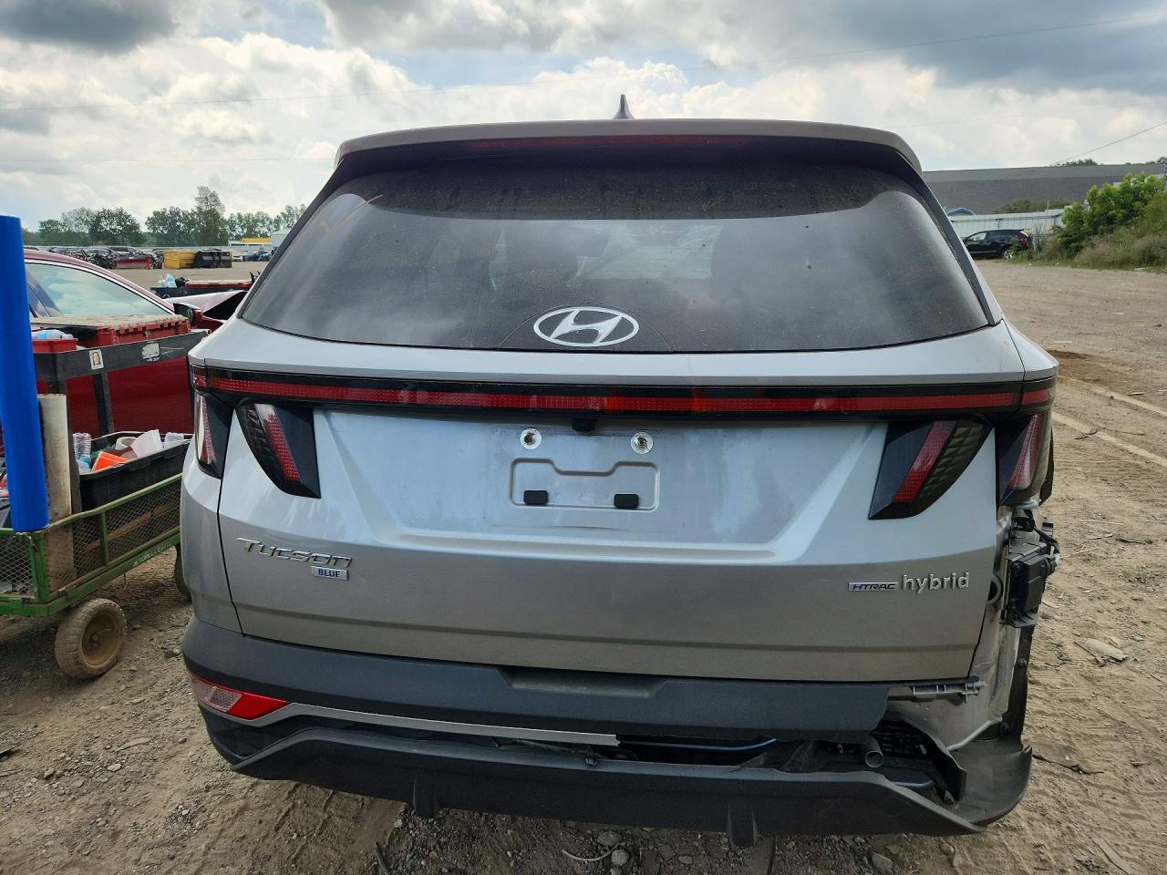 2023 Hyundai Tucson Blue - zdjęcie 6